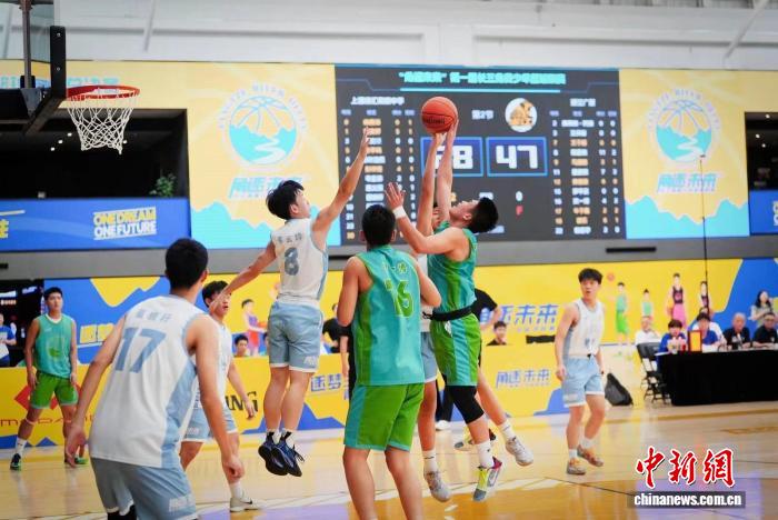 首届“角逐未来”长三角青少年篮球联赛总决赛